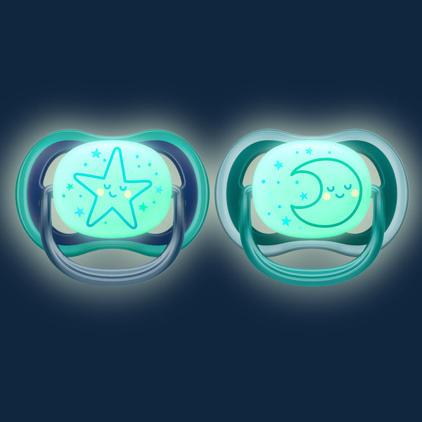 Sucette Ultra Air Nuit - Lot de 2