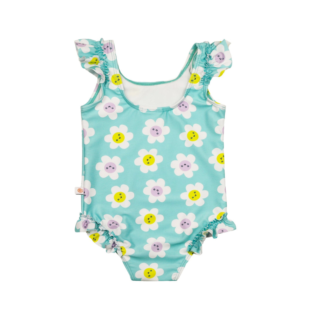 Maillot de bain 1 pièce à volants pour bébé