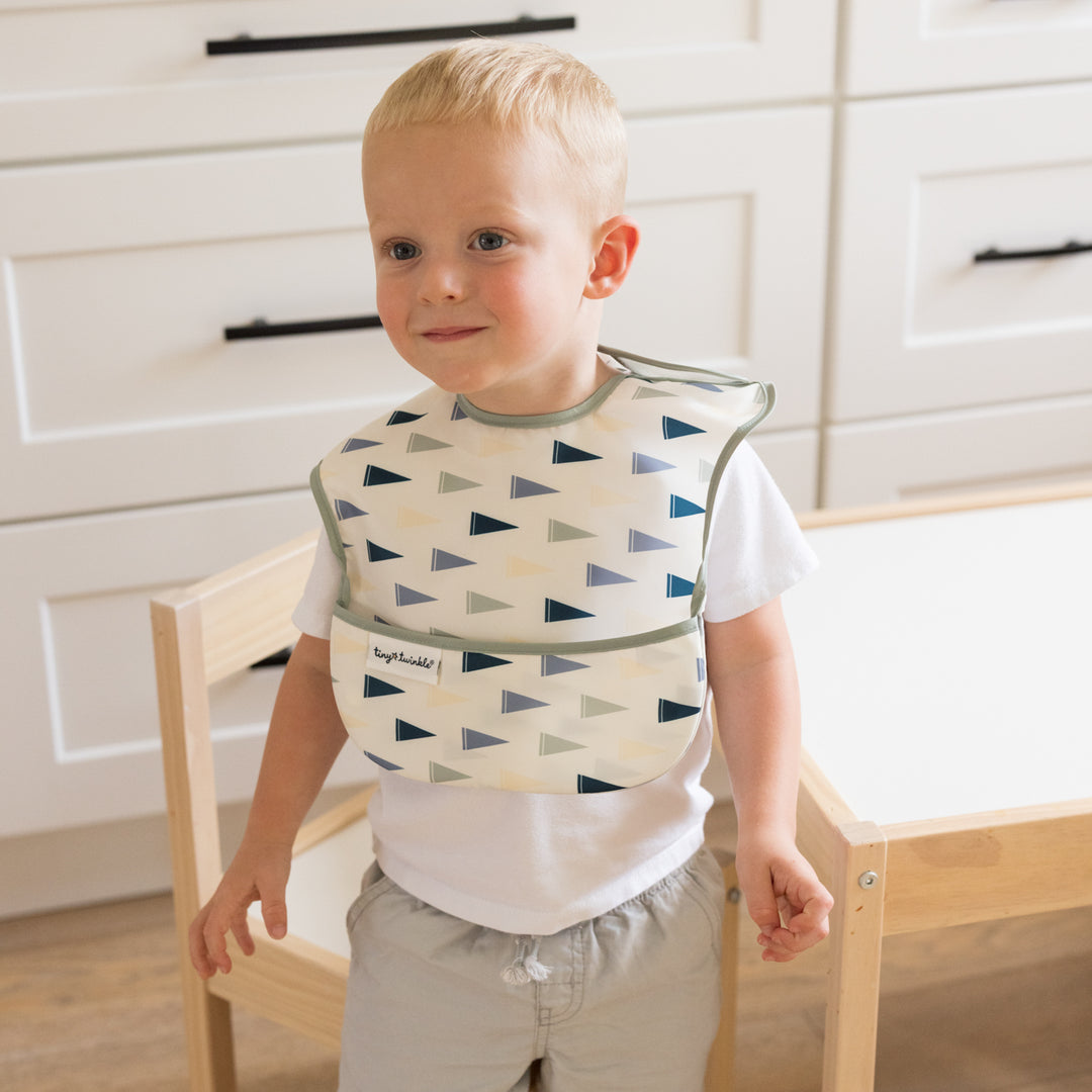 Bavoir anti-dégâts facile à utiliser - paquet de 3