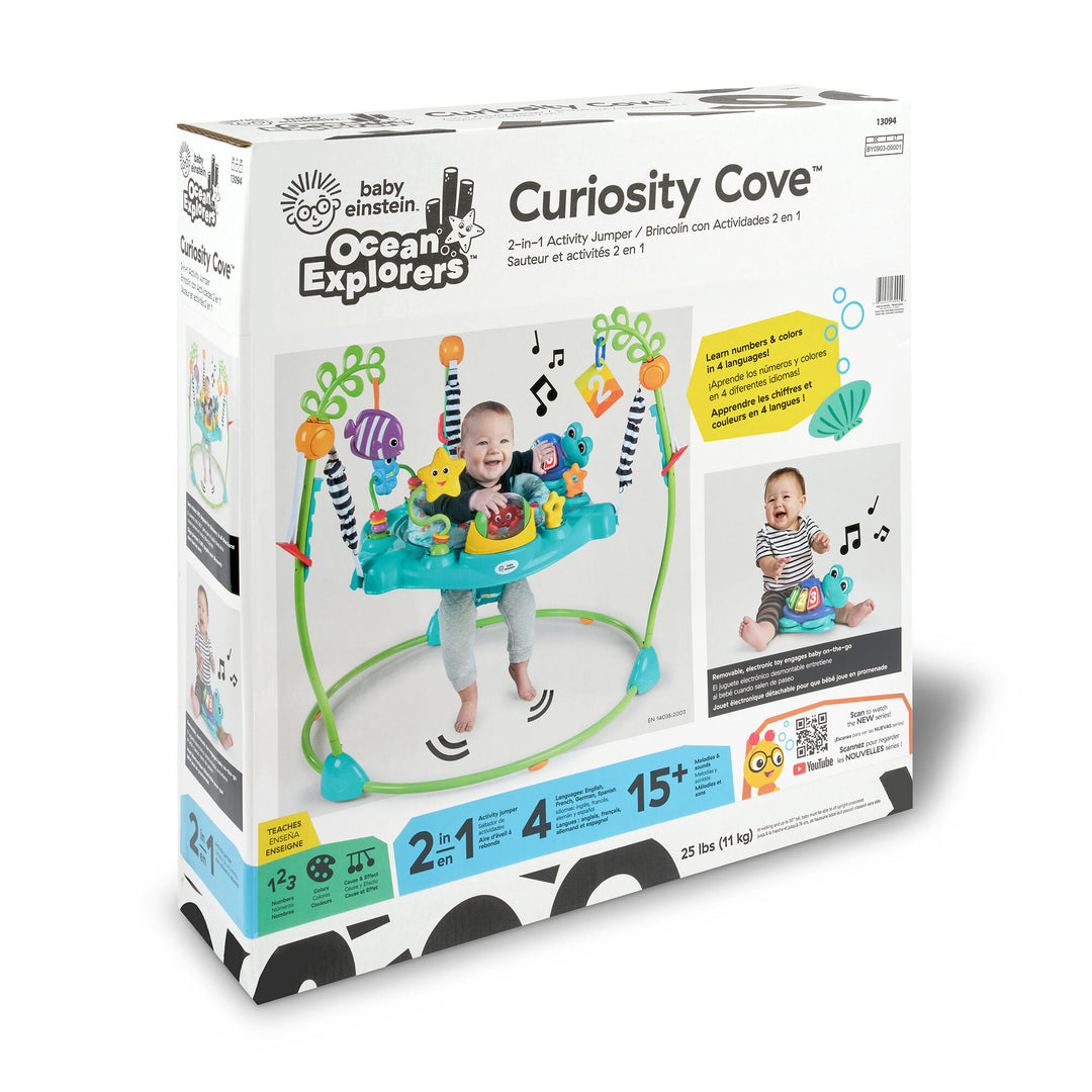 Curiosity Cove™ 2-in-1 Activity Jumper