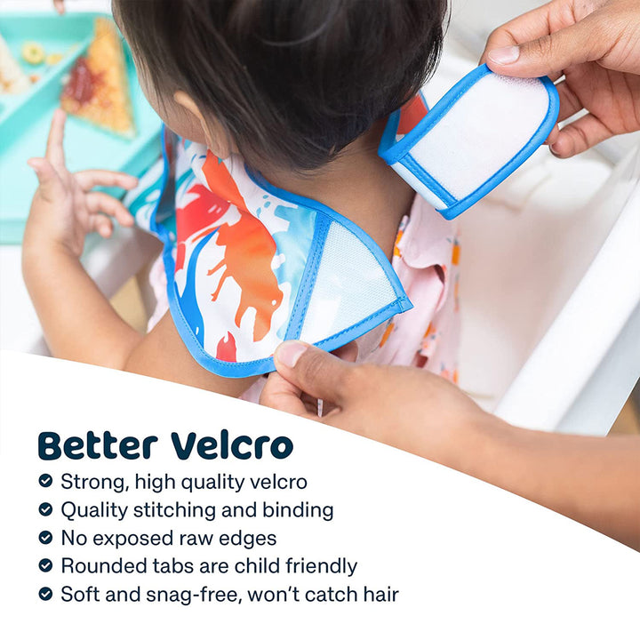 Bavoir anti-dégâts facile à utiliser - paquet de 3