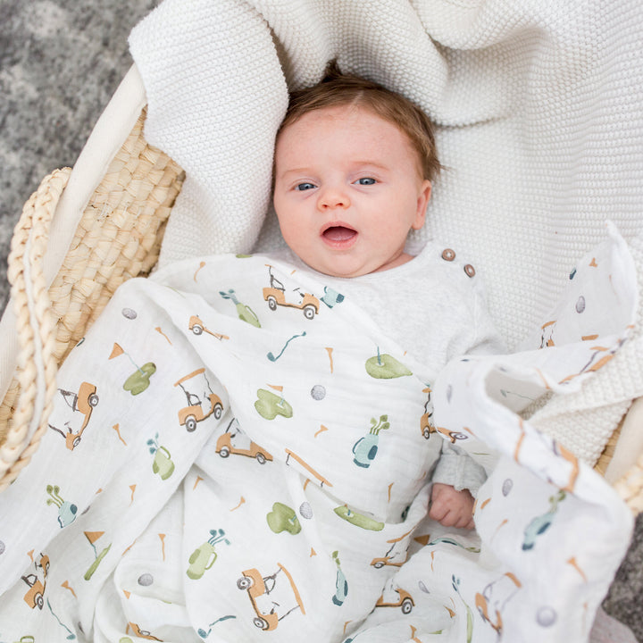 Cotton Muslin Swaddle Blanket - 47x47