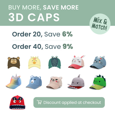FlapJackKids - 3D Caps - 6% OFF with 20 Hat buy-in