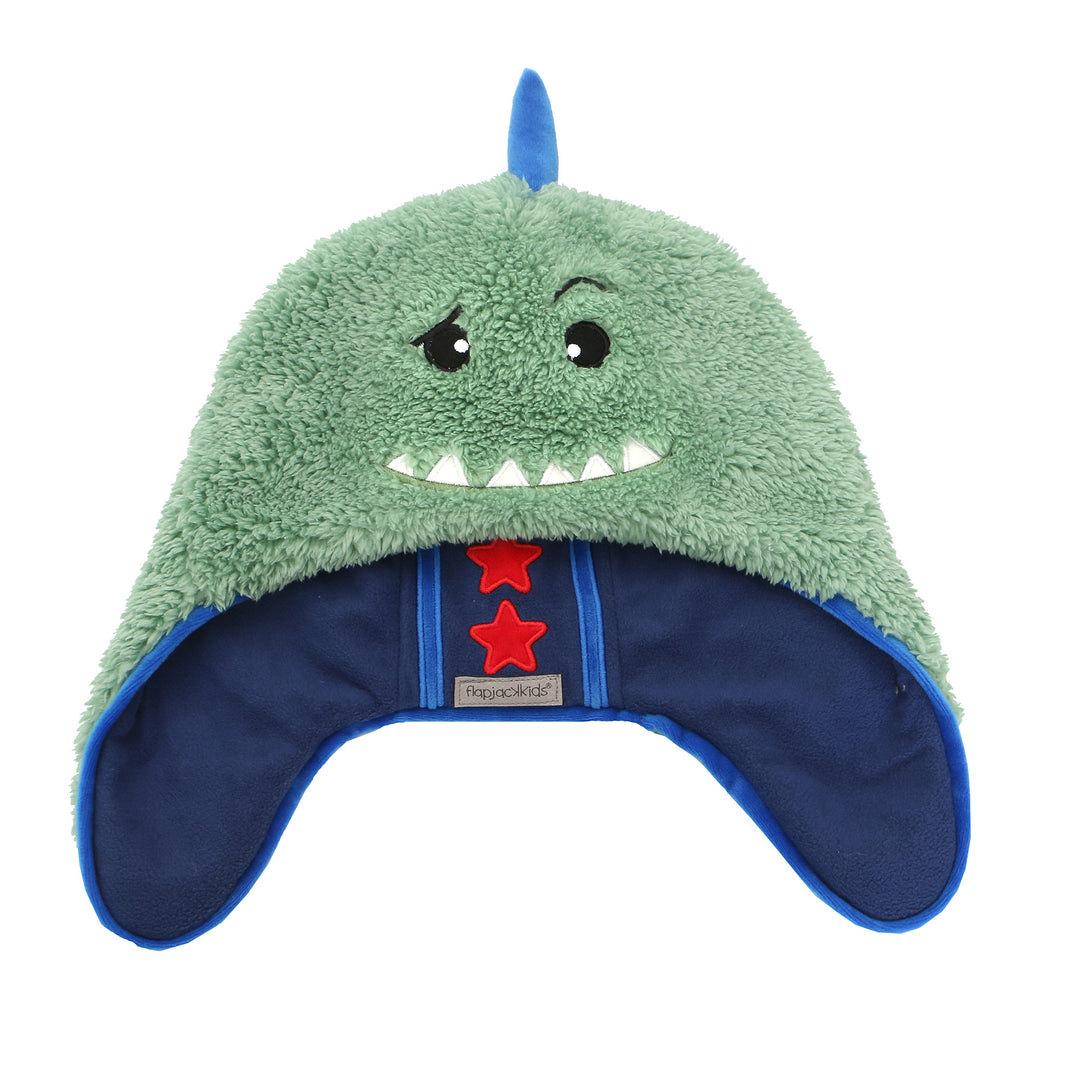 Reversible Sherpa Hat - Dino/Astronaut