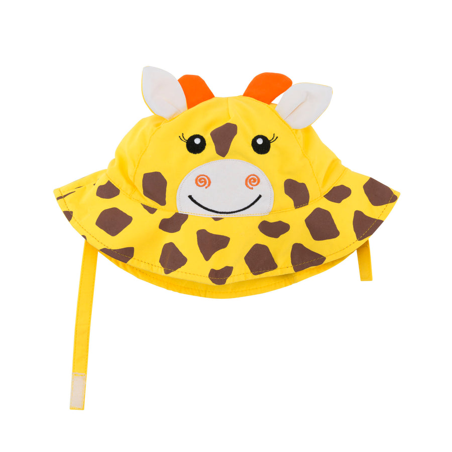 d - ZOOCCHINI - UPF50+ Baby Sun Hat Giraffe 3-6m UPF50+ Baby Sun Hat - Giraffe 810608030152