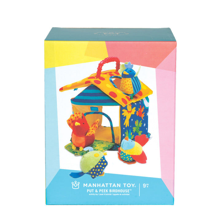 Put and Peek Birdhouse Soft Activity Toy
