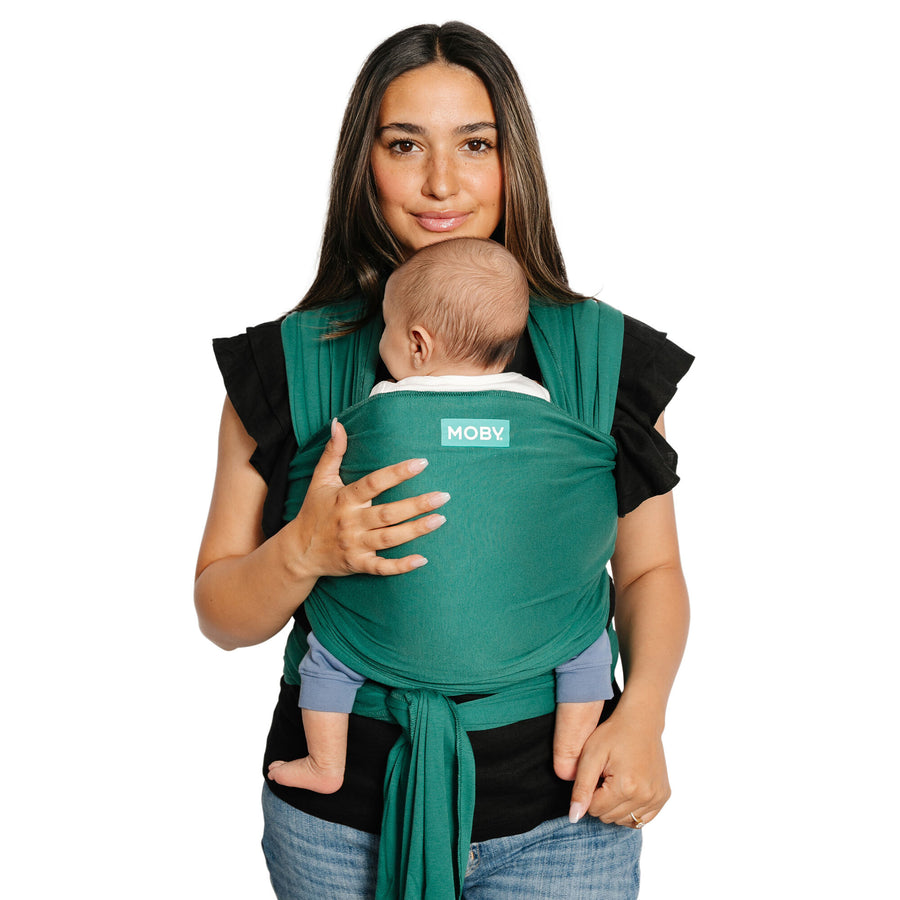 Moby - Evolution Wrap - Emerald Evolution Wrap Baby Carrier - Emerald 818770016707