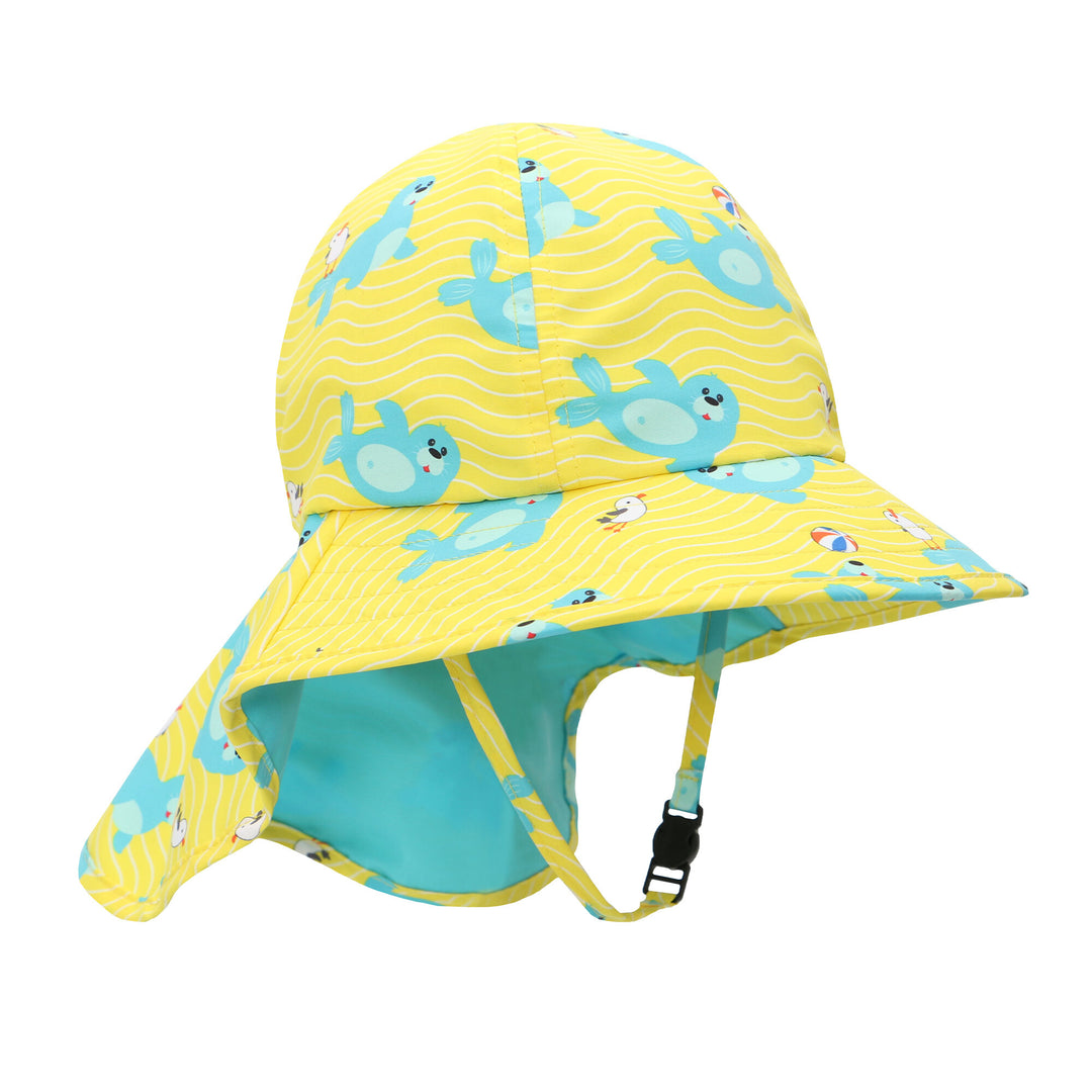 UPF50+ Baby-Toddler Cape Sun Hat