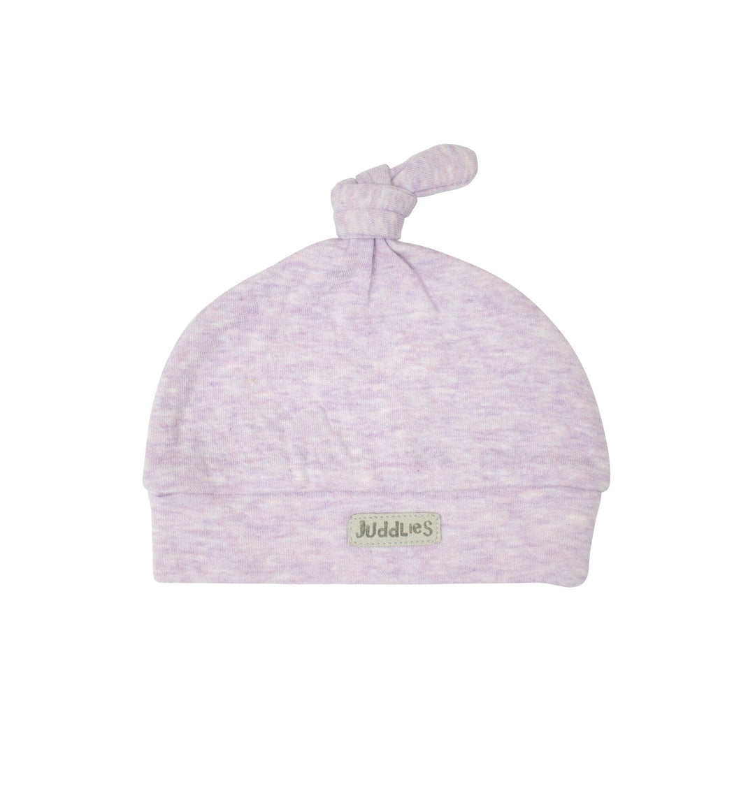 Juddlies - Breathe EZE Hat Lavender Fleck - S 0-4 m Breathe EZE Hat - Lavender Fleck 821436010445