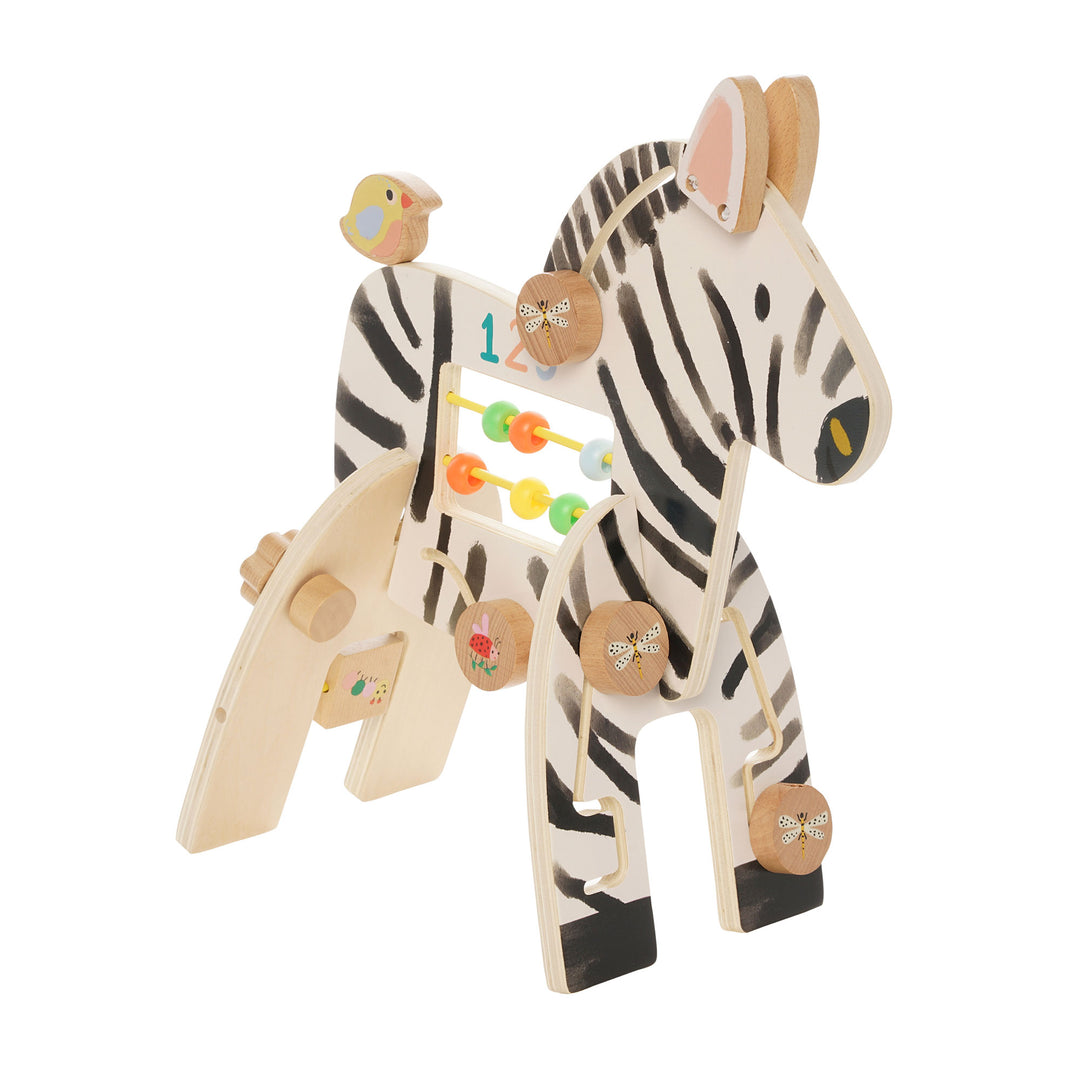 Wooden Activity Toy - Safari Zebra