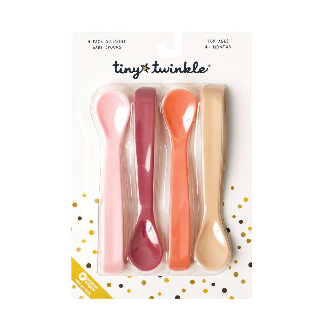 Silicone Spoon - 4pk