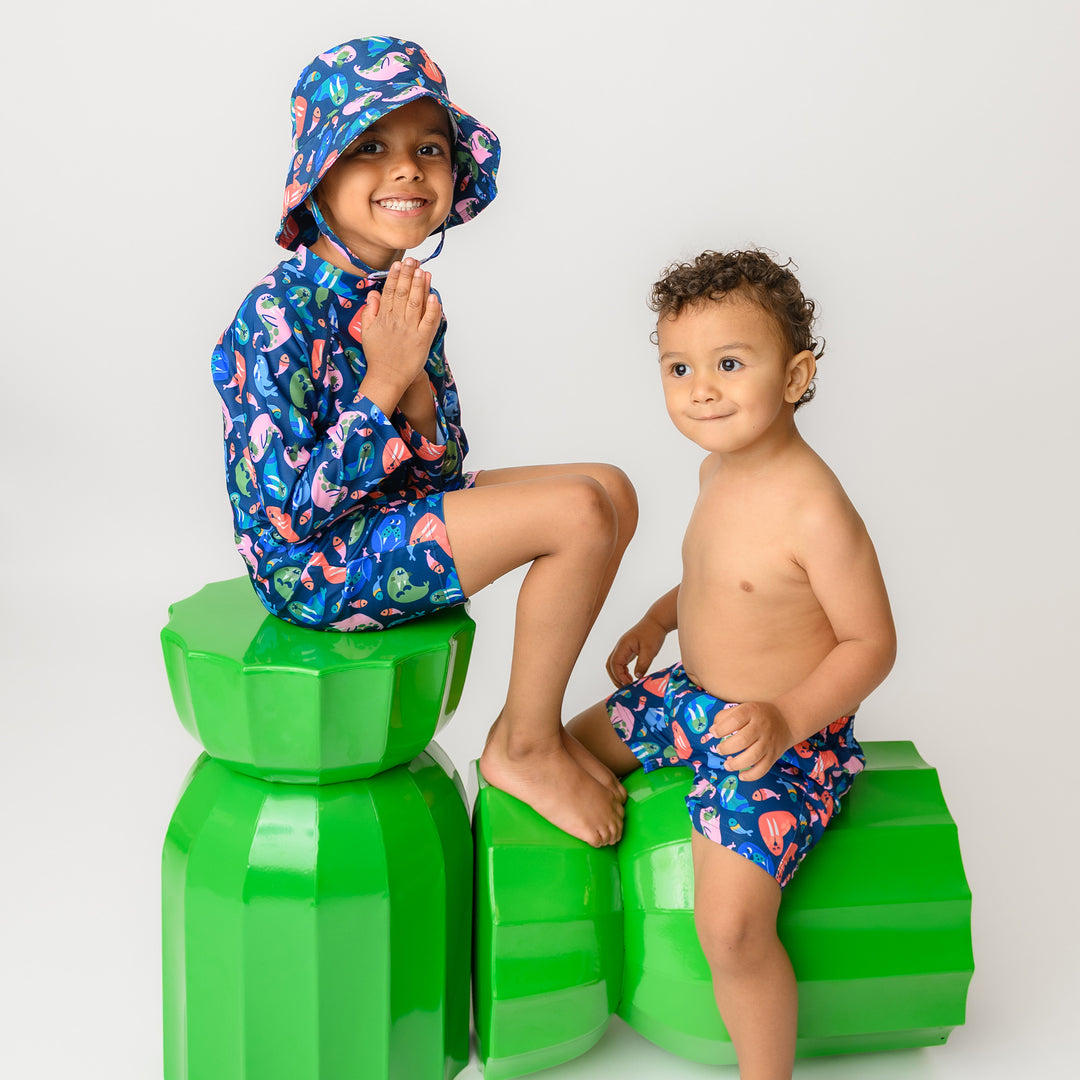 Printed Swim Shorts