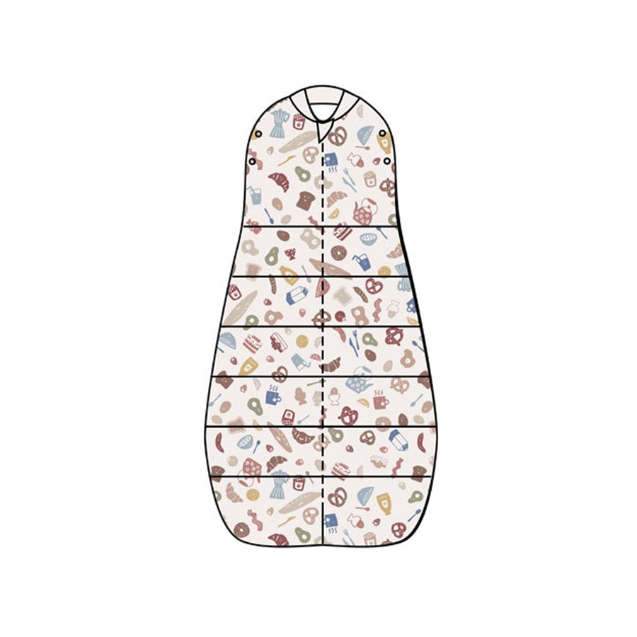 ergoPouch - Cocoon Swaddle Sack 2.5tog - Bon Appetit 0-3M Cocoon Swaddle Sack 2.5tog - Bon Appetit 9352240032350