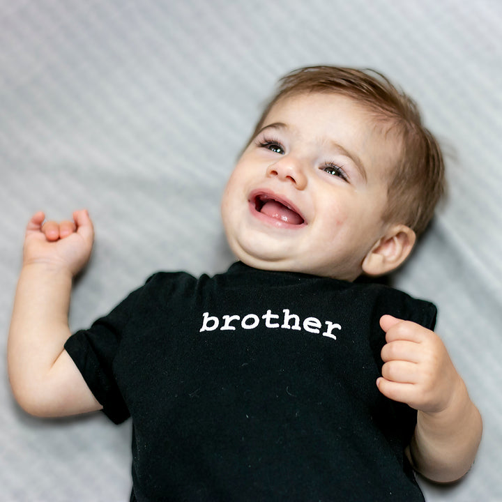 Infant T-Shirt - Brother - Black