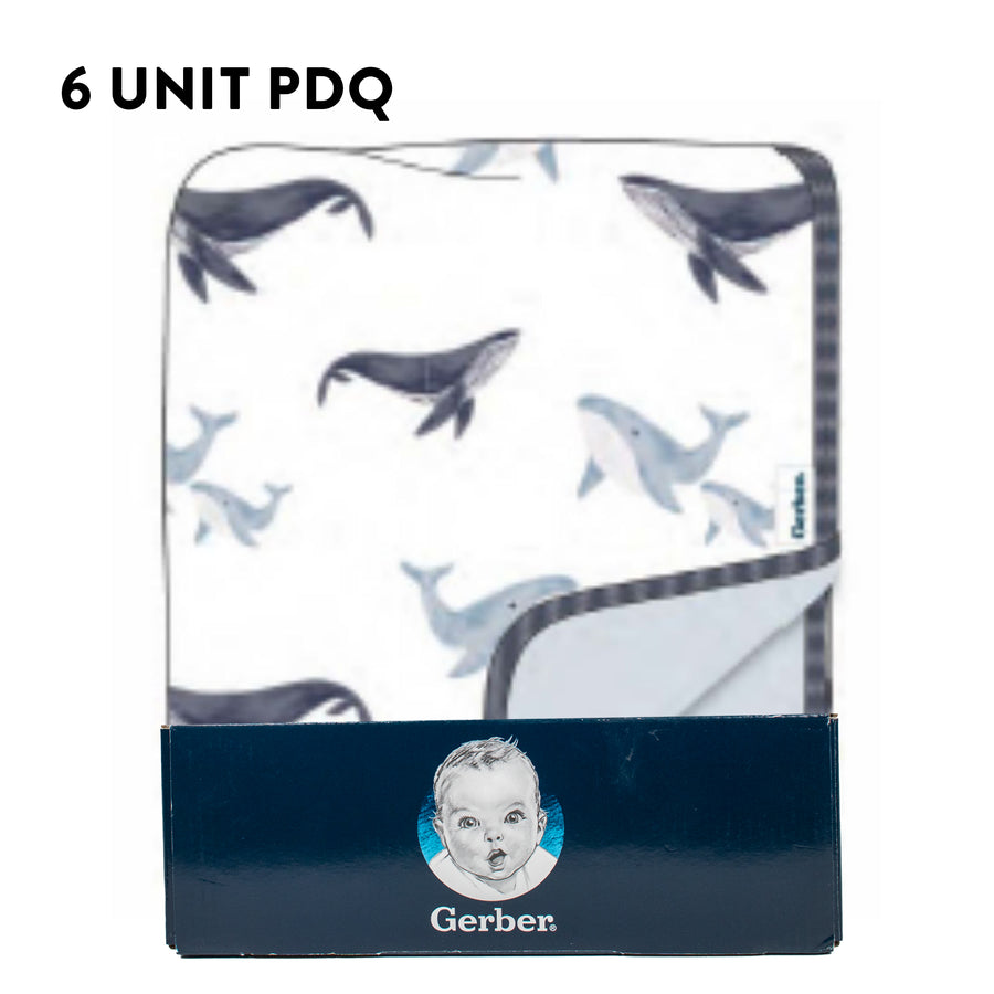 Gerber - OP2304 - 2ply Plush Blanket - Coastal Calm PDQ (x6) 2 ply Plush Blanket - Coastal Calm - PDQ (6 Units) 013618470448