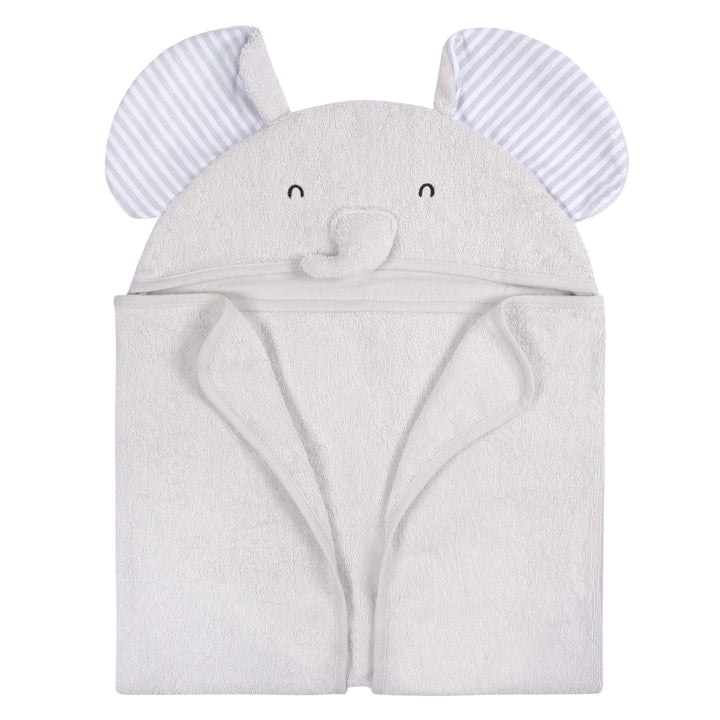 4pc Bath Set - Grey Elephant