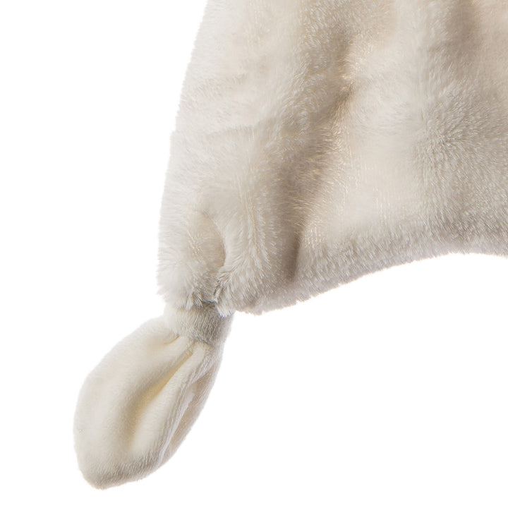 Silky Bunny Lovey - White - 13"