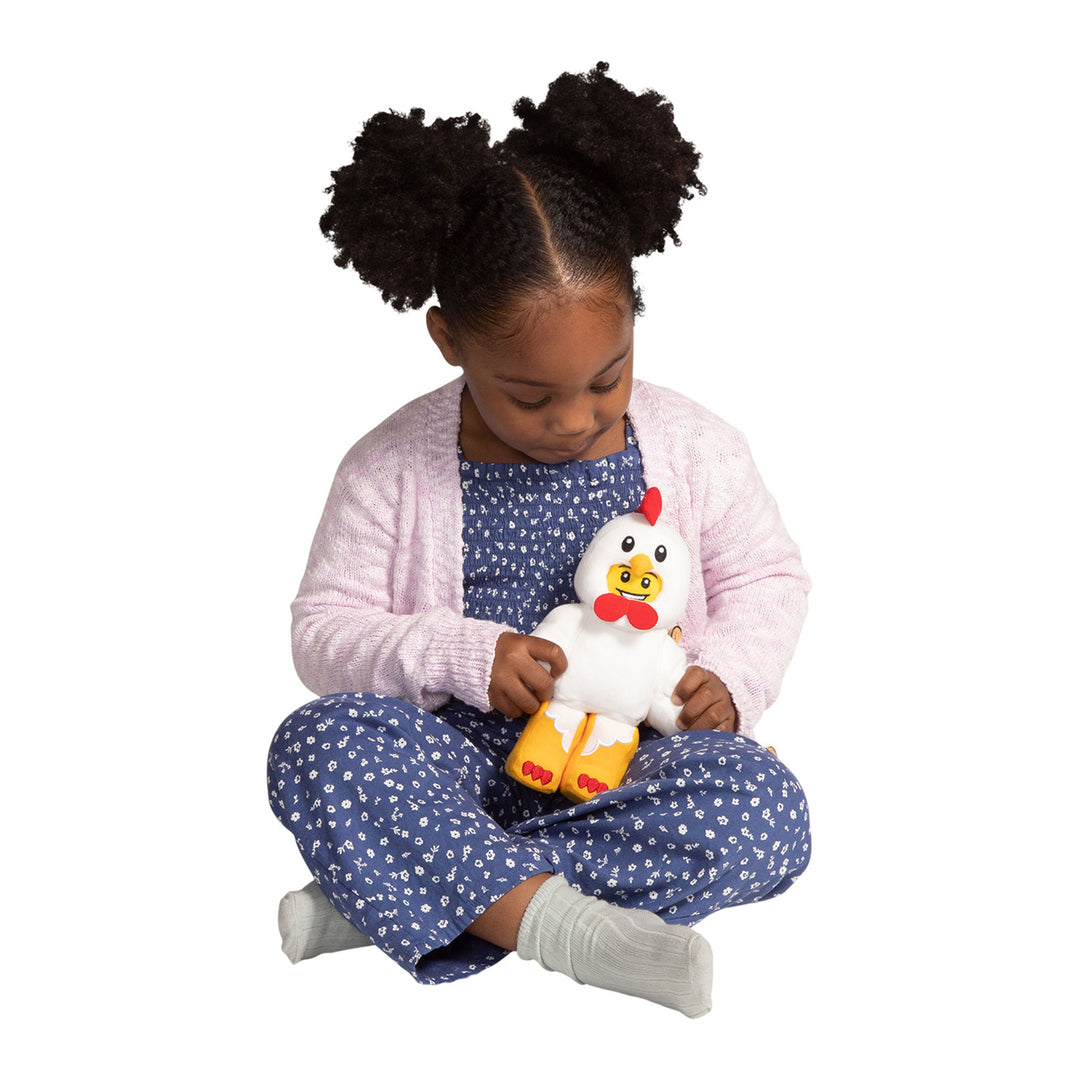 LEGO Minifigure Chicken Suit Guy 9" Plush