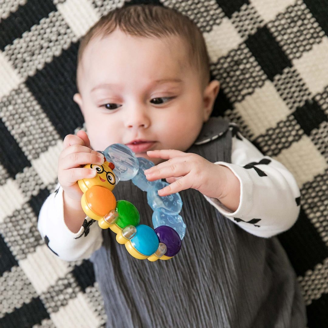 Teether-Pillar RattleToy