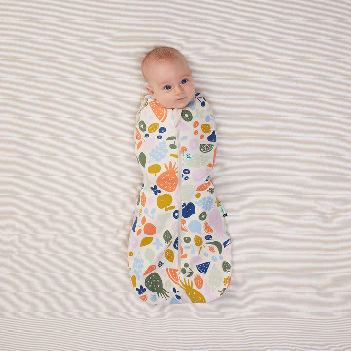 Cocoon Swaddle Sack 0.2 tog - Limited Edition Fruit Salad