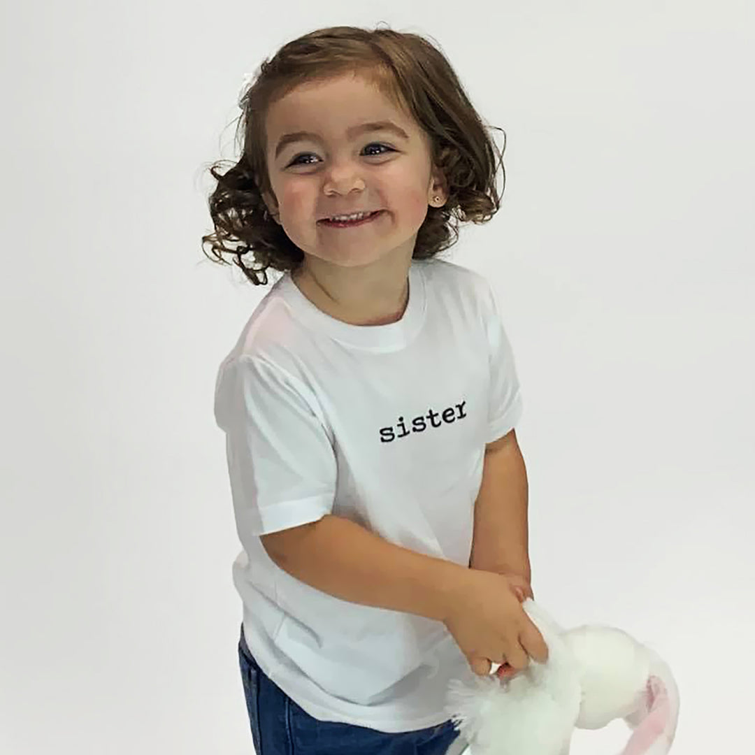 Infant T-Shirt - Sister - White