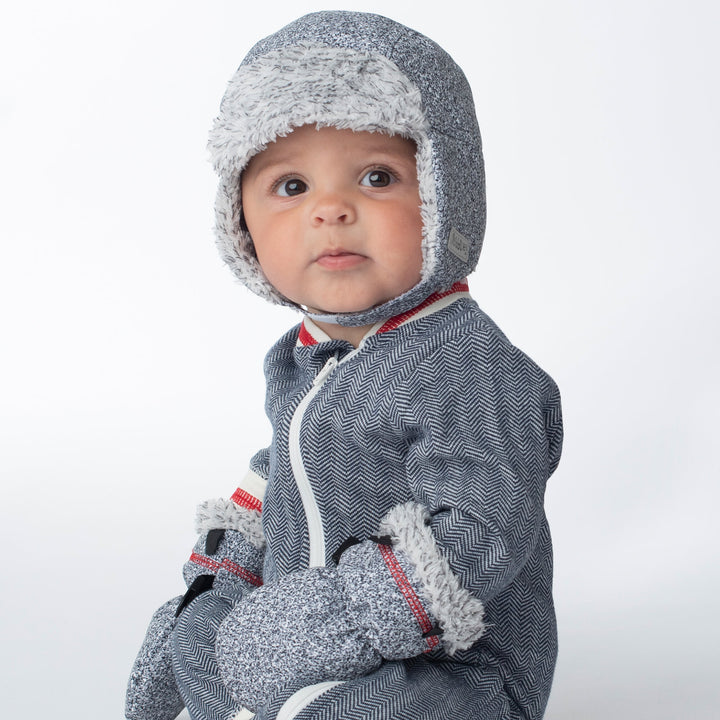 Winter Hats - Salt + Pepper Grey