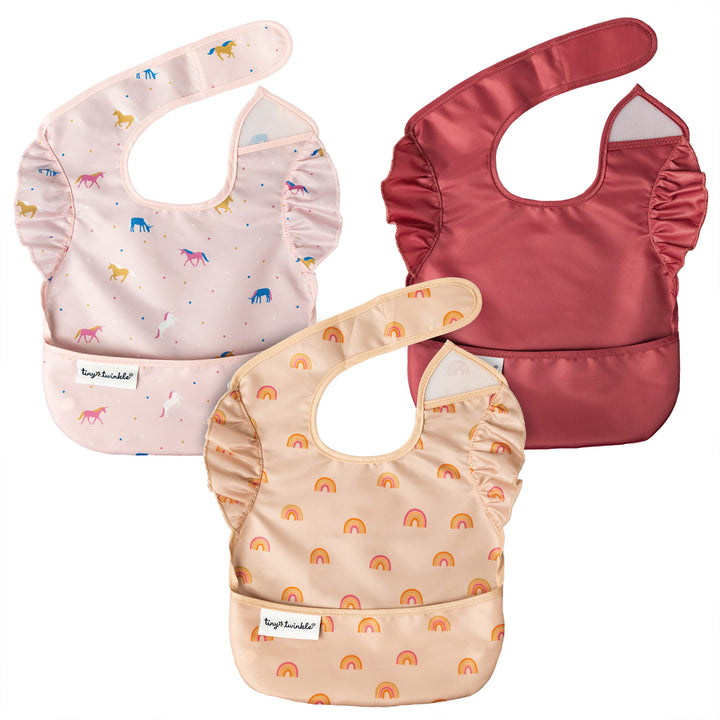 Mess-Proof Easy Bib - 3pk