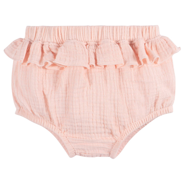 Infant Top + Diaper Set Girl - Blush Prepack (1xNB)(2x0-3M)(2x3-6M)(1x6-9M)