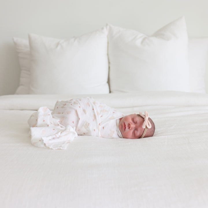 2pk Cotton Muslin Swaddle Blanket - 40x40