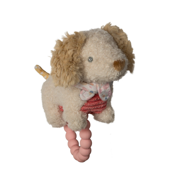 Teether Rattle - Dancing Dachshund 6"