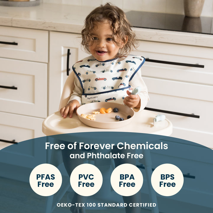 Bavoir anti-dégâts facile à utiliser - paquet de 3