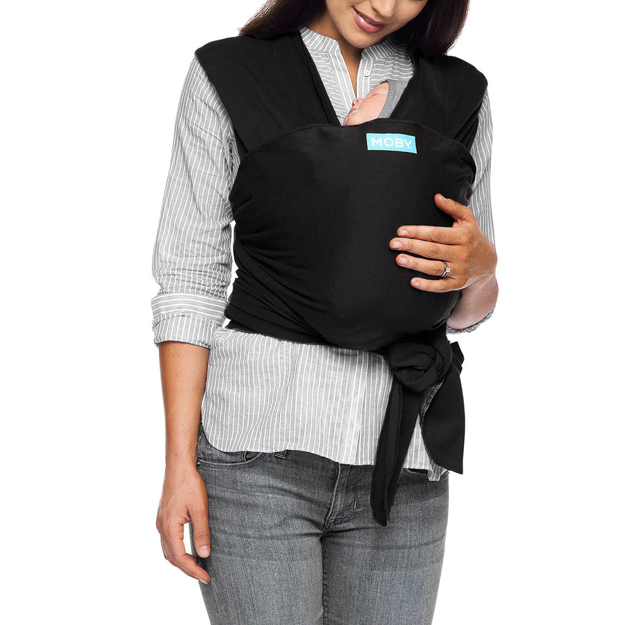 Moby - Classic Wrap - Black Classic Wrap Baby Carrier - Black 843390000003