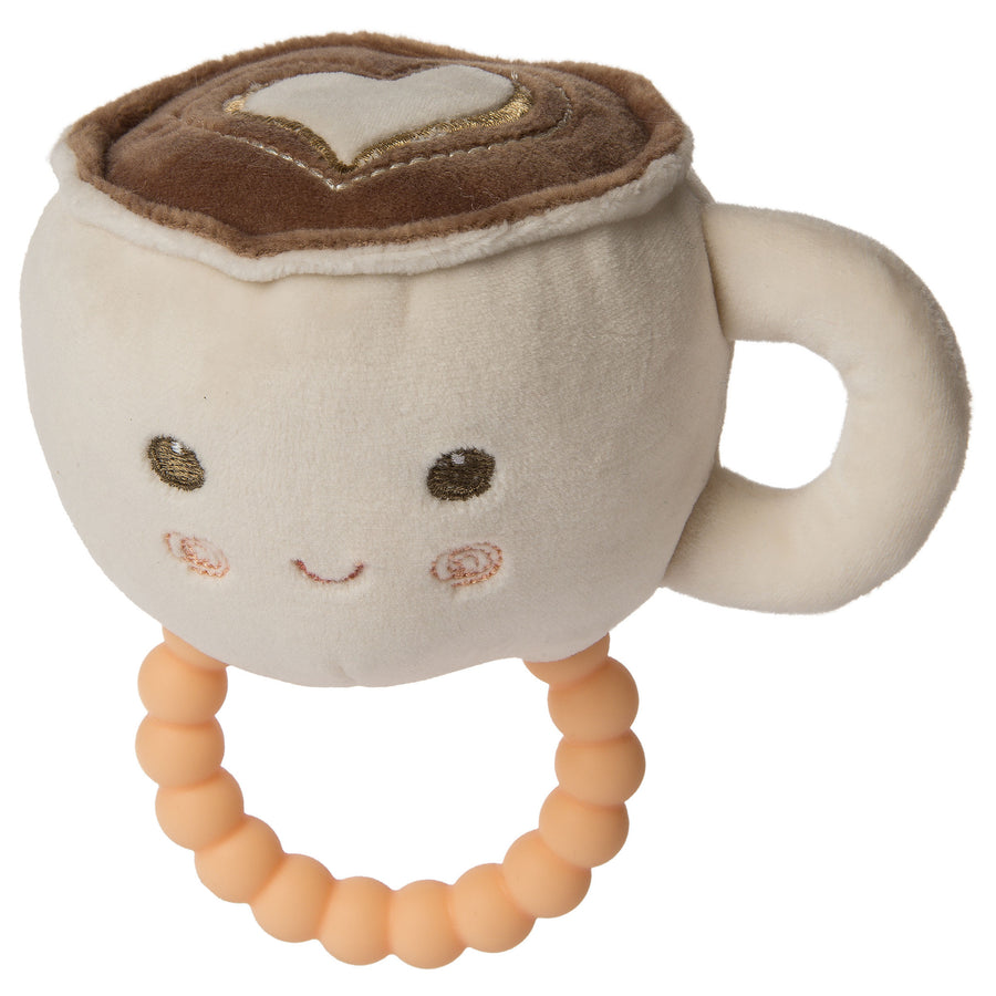 Mary Meyer - Sweet Soothie Teether Rattles - Hot Latte 5" Sweet - Soothie Teether Rattles - Hot Latte - 5" 719771442161