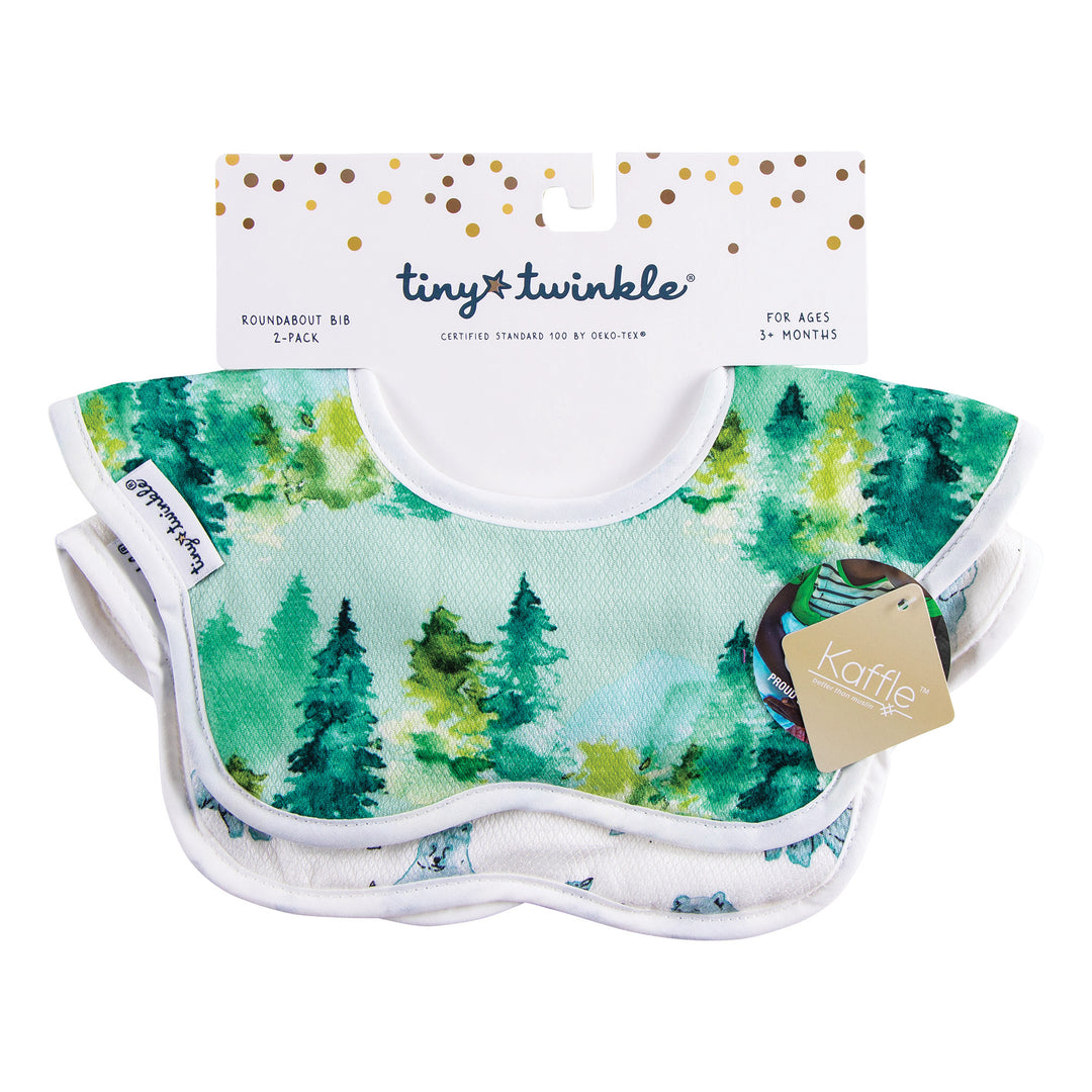 Kaffle Roundabout Bib - 2pk