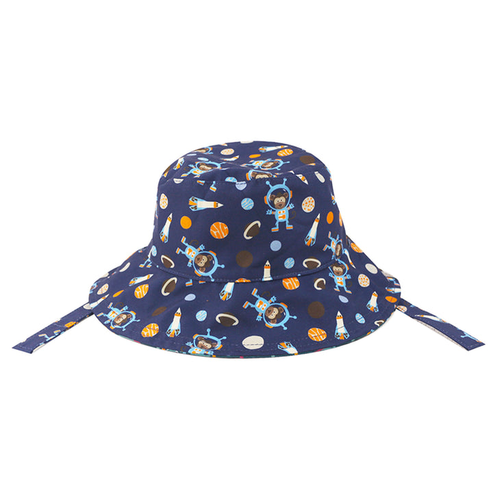 Reversible Kids UPF50+ Patterned Sun Hat