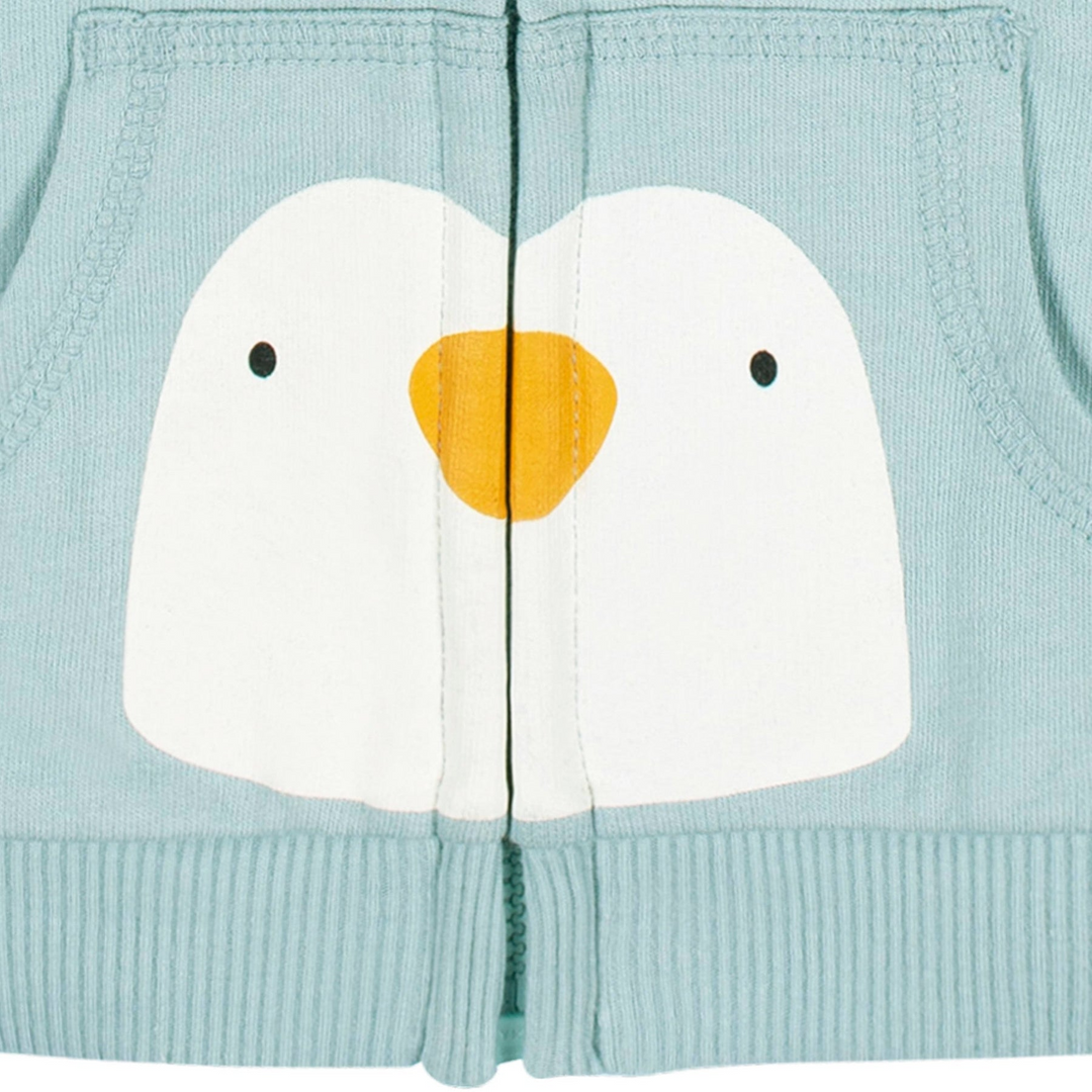 3 Piece Hoodie, Top + Pant Set   Boy   Penguin