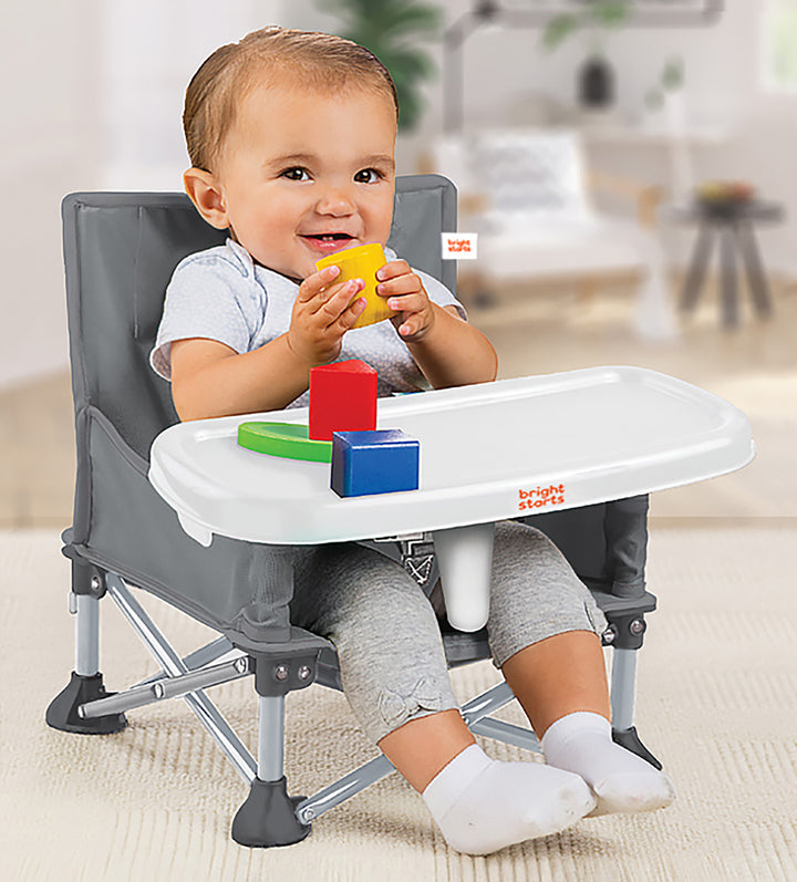 Pop ‘N Sit™ Portable Booster Seat - Grey