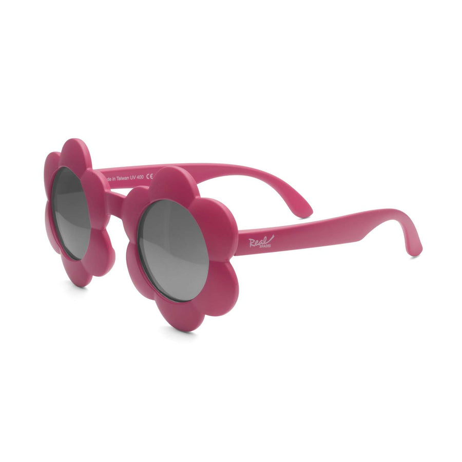 Real Shades - Bloom - Raspberry - 4+ Bloom Unbreakable UV  Sunglasses, Raspberry 811186016903