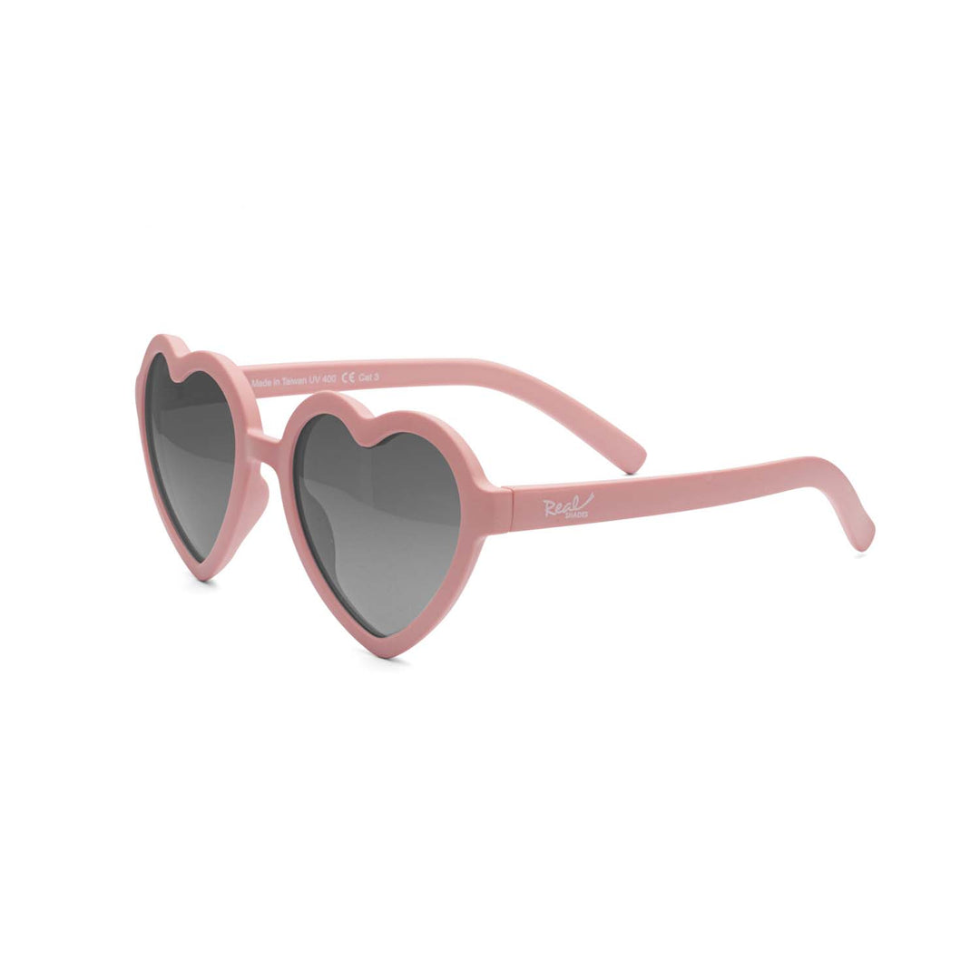 Real Shades - Heart - Rose Tan - 4+ Heart Unbreakable UV  Sunglasses, Rose Tan 811186016965