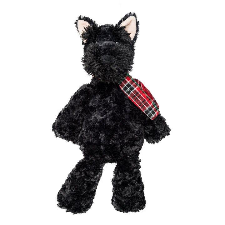 Holiday Marshmallow Zoo - Sootie Scottie Dog - 13"