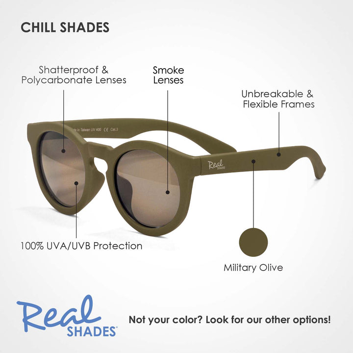 Lunettes de soleil tendance UV incassables Chill