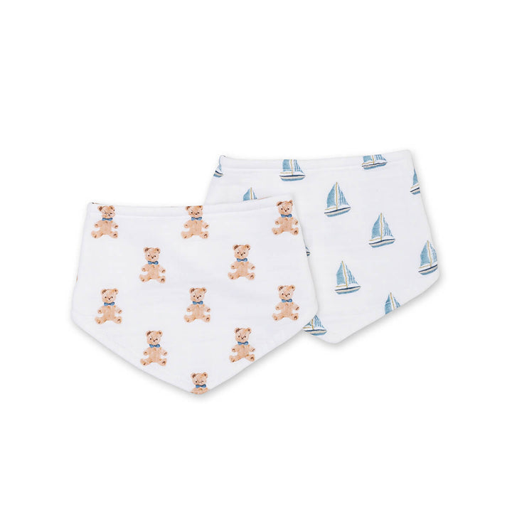 2pk Bandana Bibs