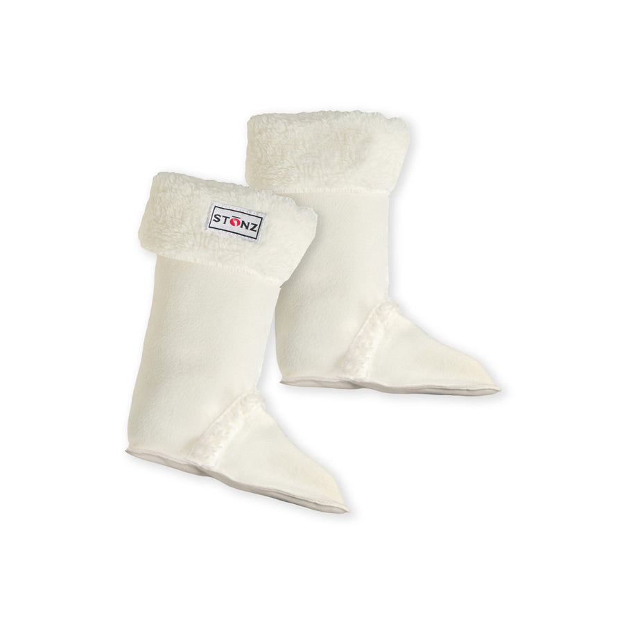 d - Stonz - Core - Rain Boot Liners - Ivory - 4T Rain Boot Liners - Ivory 810854000299