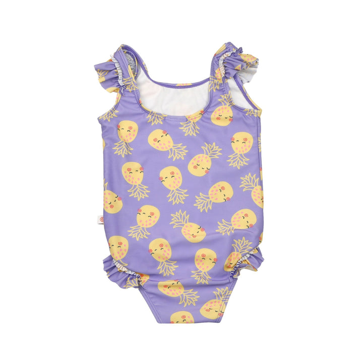 Maillot de bain 1 pièce à volants pour bébé