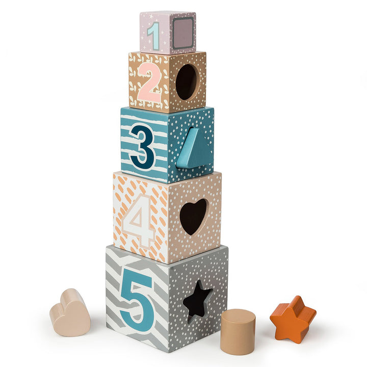 d - Mary Meyer - Leika - Wooden Nesting + Stacking Blocks Leika - Wooden Nesting + Stacking Blocks 719771261533