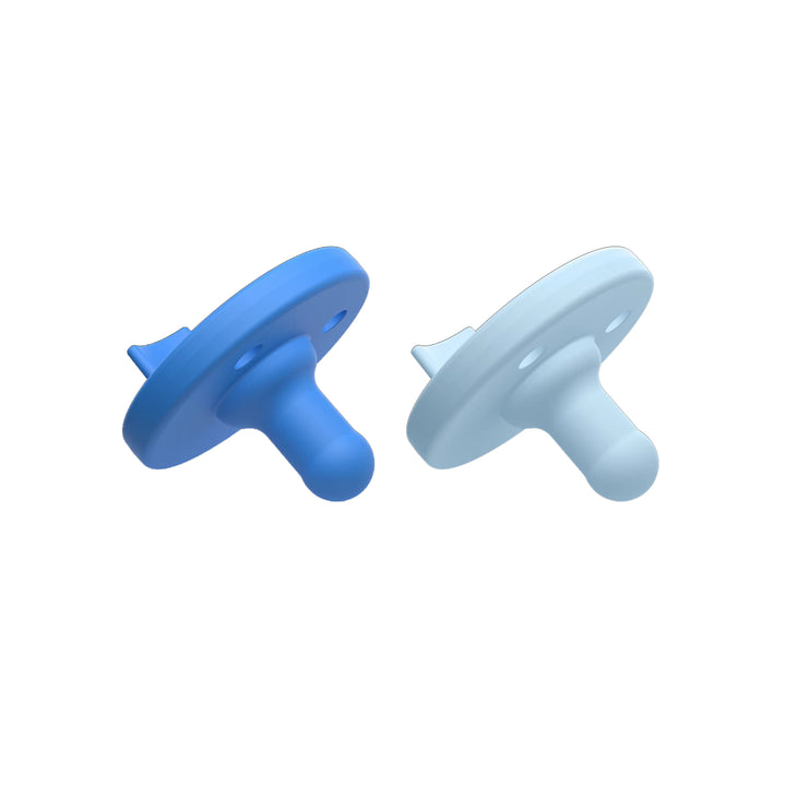 Soothie Pacifier 2 Pack - 3-18M - Sky Blue/Blue