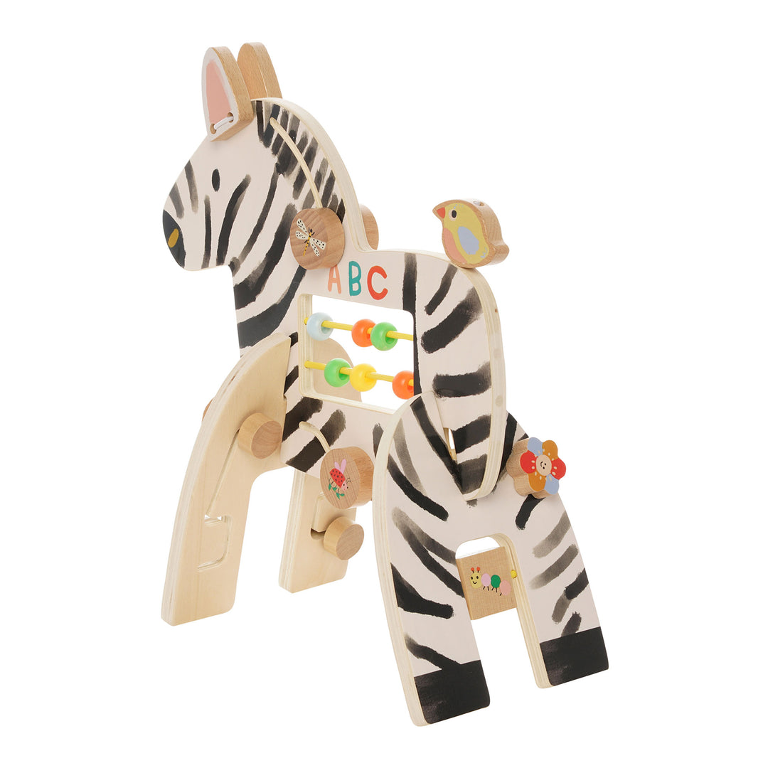 Wooden Activity Toy - Safari Zebra