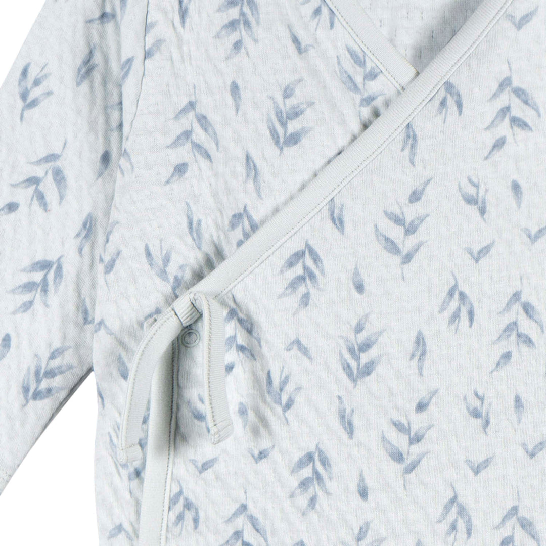 1 Piece Side Tie Coverall - Blue