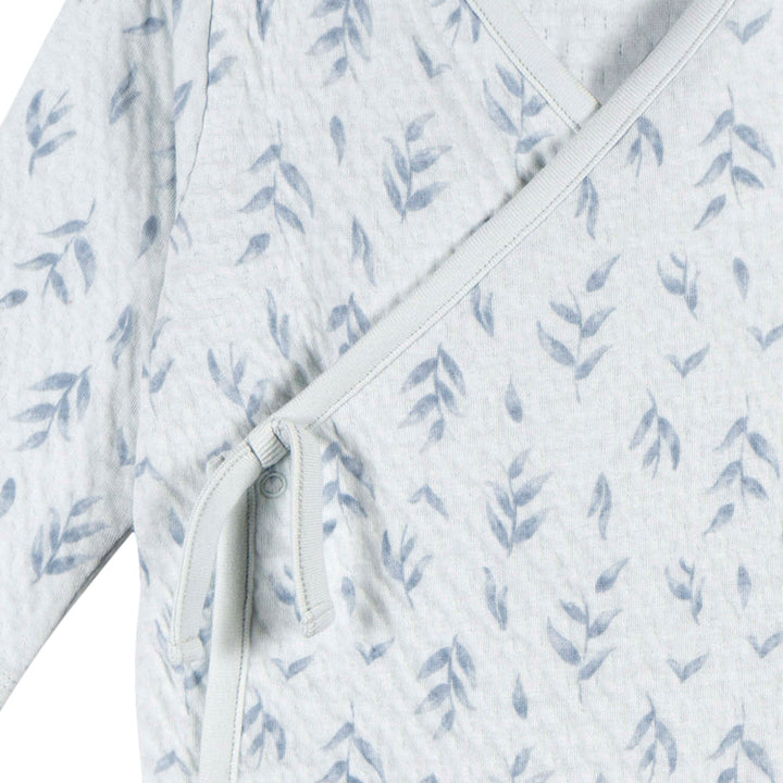 1 Piece Side Tie Coverall - Blue