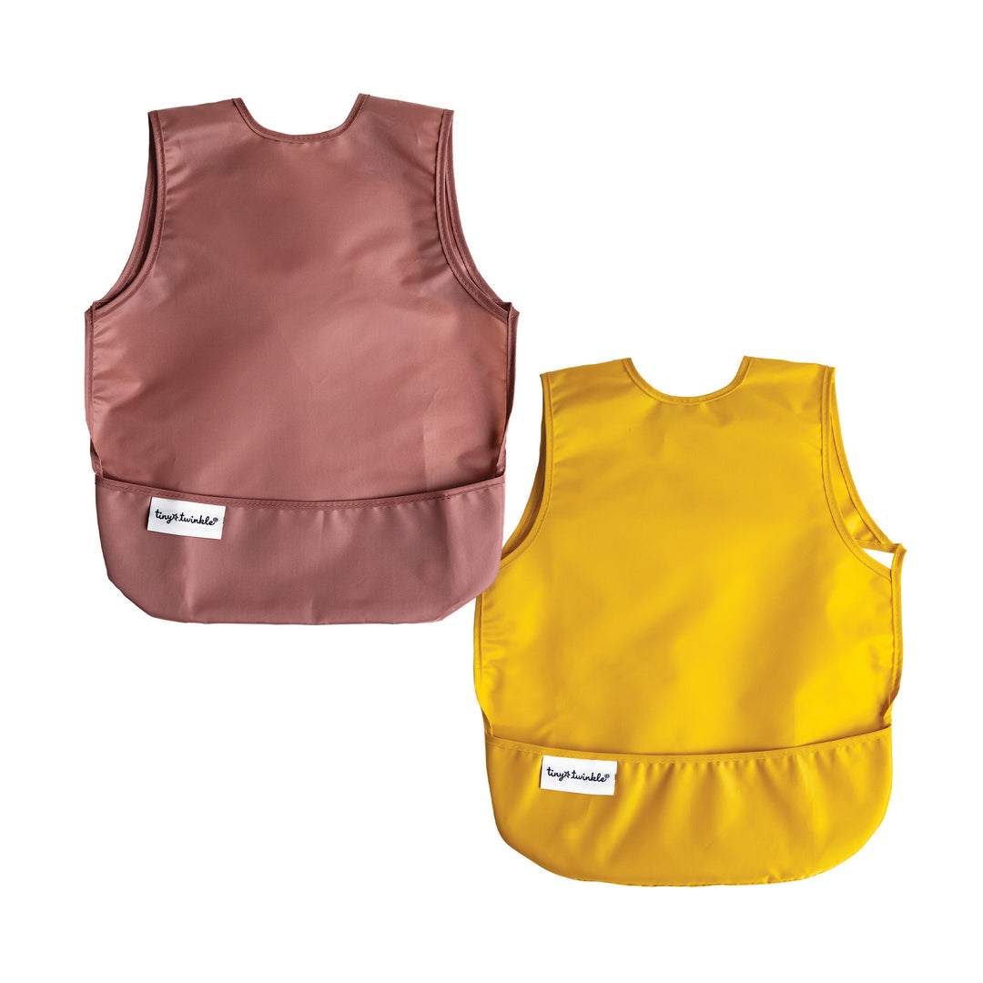 Mess-Proof Apron Bib - 2pk